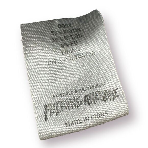 F*cking Awesome FA Worldwide Collared Tee Floral Polo Size XL Warm Up Top Skater - Picture 6 of 6